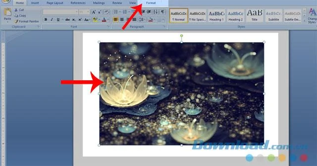 نحوه ایجاد فریم و افکت برای تصاویر در Word