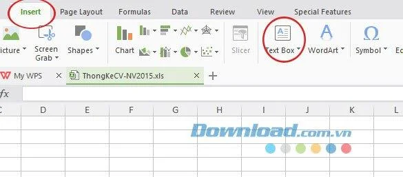 Instructies om een ​​tekstvak in Excel te maken