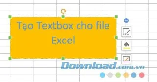 Instructies om een ​​tekstvak in Excel te maken