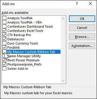 Excelde Eklentiler: Nasıl kurulur ve kaldırılır
