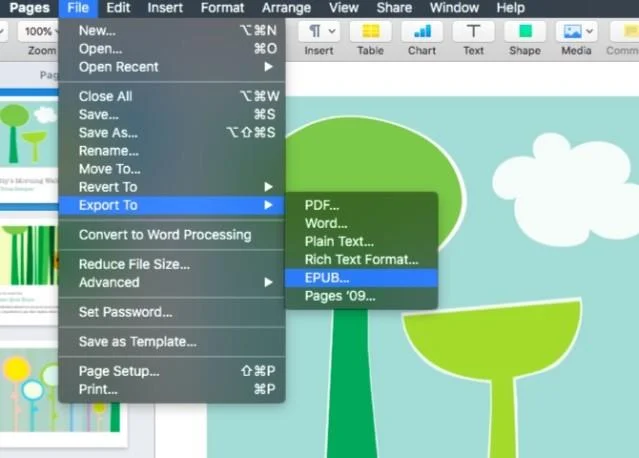 5 stappen om eenvoudig een e-boek in Pages op Mac te maken