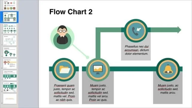 Sunum içeren 12 ücretsiz Keynote şablonu