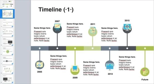 Sunum içeren 12 ücretsiz Keynote şablonu