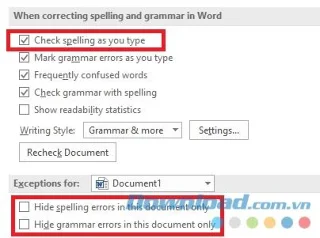 Microsoft Wordde yazım ve dilbilgisi hataları nasıl denetlenir