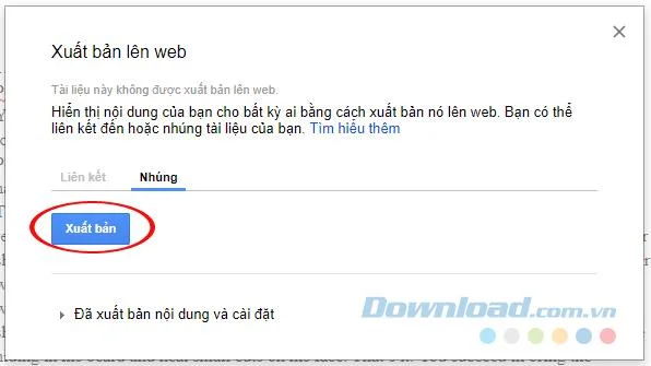 Instructies voor het publiceren en insluiten van Google Docs, Sheets, Forms & Slides-bestanden in webpaginas