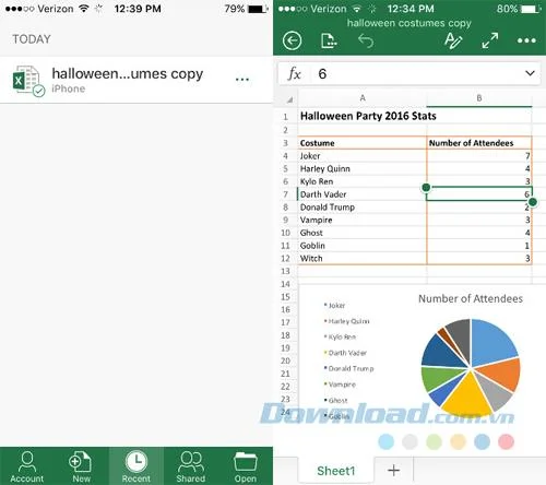Hoe Excel-bestand openen op iPhone en iPad?