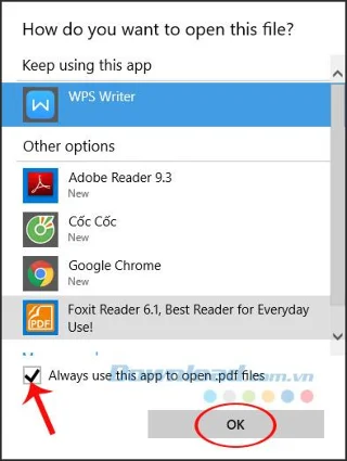 Hoe de standaard PDF-lezer op Windows 10 te veranderen