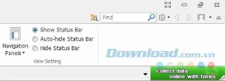 Hoe de meldingsbalk in Foxit Reader te verbergen