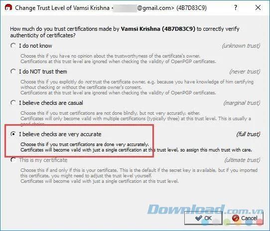 Microsoft Outlookta E-postayı Gpg4win ile kolayca şifreleyin