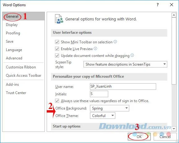 Microsoft Office 2016 arabirimini özelleştirme ipuçları