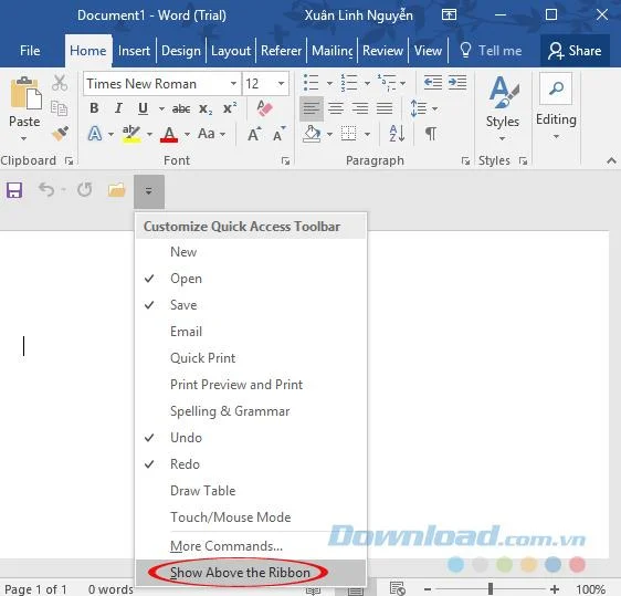 Microsoft Office 2016 arabirimini özelleştirme ipuçları