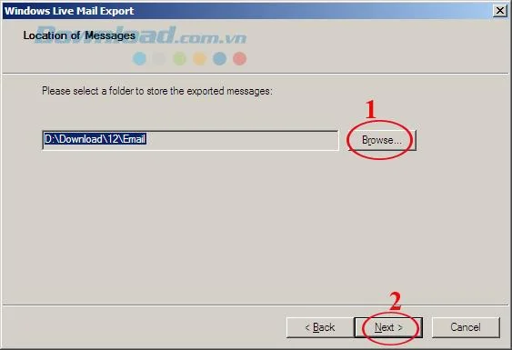 Instructies voor het maken van back-ups en het herstellen van Windows Live Mail-gegevens