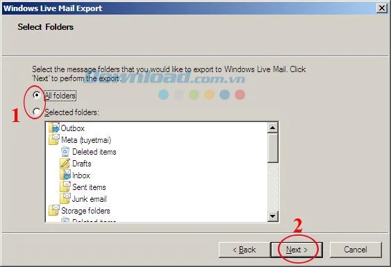 Instructies voor het maken van back-ups en het herstellen van Windows Live Mail-gegevens