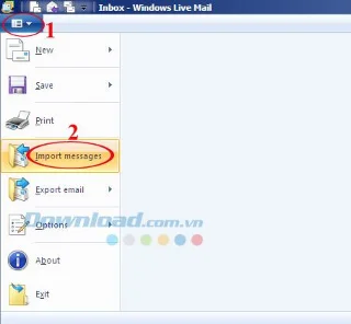 Instructies voor het maken van back-ups en het herstellen van Windows Live Mail-gegevens