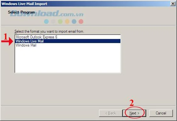 Instructies voor het maken van back-ups en het herstellen van Windows Live Mail-gegevens