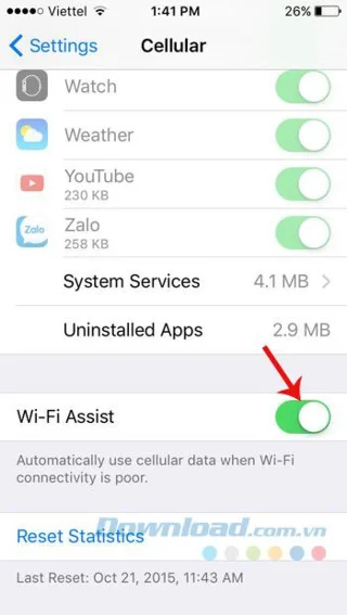 iPhone에 3G / 4G를 저장하는 방법