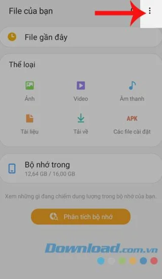 Android에서 숨겨진 폴더를 작성하고 보는 방법