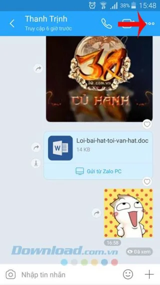 Android에서 Zalo 메시지를 차단하는 방법