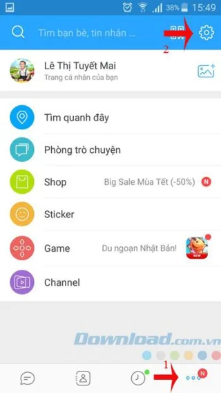 Android에서 Zalo 메시지를 차단하는 방법