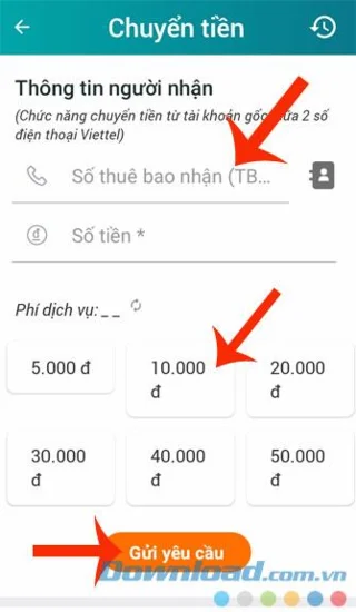 How to shoot Viettel money, transfer Viettel money fastest