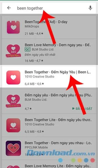Been Together와 사랑에 빠진 날을 세는 가이드
