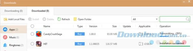 نحوه نصب برنامه برای iPhone با استفاده از 3uTools