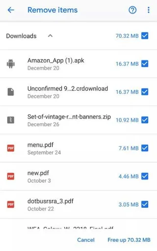 Android에서 앱 다운로드를 중지하는 방법