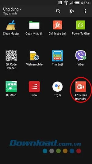 AZ 스크린 레코더로 Android 스크린 비디오를 녹화하기위한 지침
