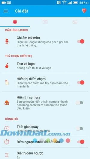 AZ 스크린 레코더로 Android 스크린 비디오를 녹화하기위한 지침