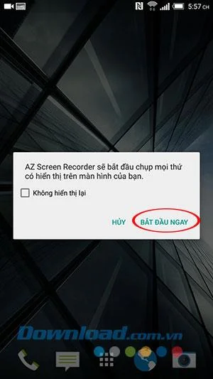 AZ 스크린 레코더로 Android 스크린 비디오를 녹화하기위한 지침
