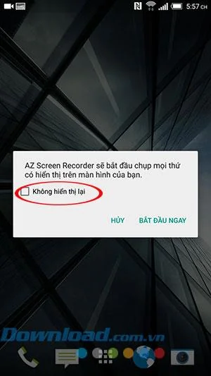 AZ 스크린 레코더로 Android 스크린 비디오를 녹화하기위한 지침