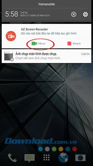 AZ 스크린 레코더로 Android 스크린 비디오를 녹화하기위한 지침