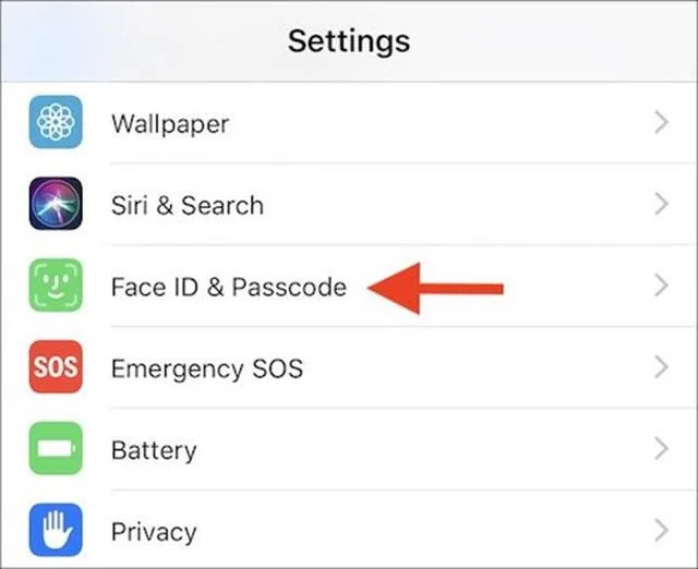 iPhone 응용 프로그램에서 Face ID를 제거하는 방법