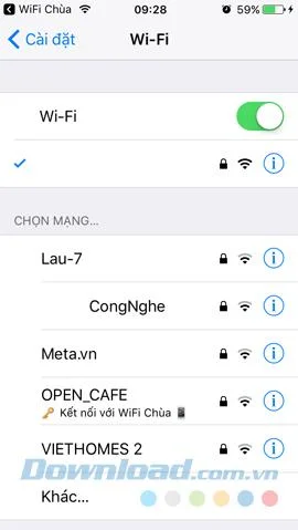 WiFi Chùa를 사용하여 인터넷에 연결하는 방법