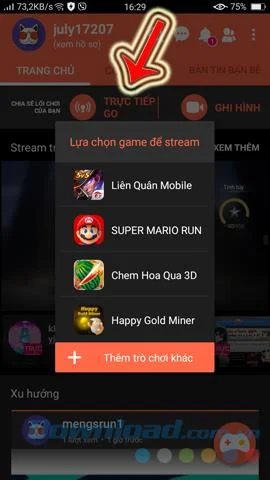 Omlet Arcade를 사용하여 Android에서 Facebook으로 게임을 스트리밍하는 방법