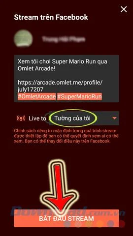 Omlet Arcade를 사용하여 Android에서 Facebook으로 게임을 스트리밍하는 방법