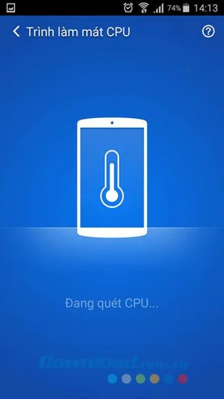 Clean Master 덕분에 휴대 전화 냉각 지침