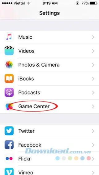 iPhone의 Game Center에서 알림을 끄는 방법