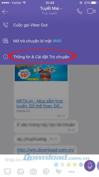 Viber에서 스팸 메시지를 차단하는 방법