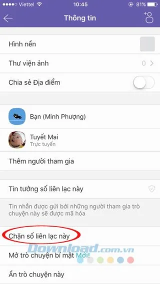 Viber에서 스팸 메시지를 차단하는 방법