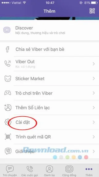 Viber에서 스팸 메시지를 차단하는 방법
