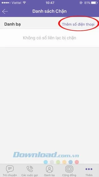 Viber에서 스팸 메시지를 차단하는 방법