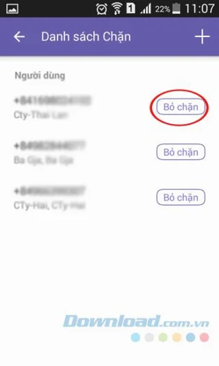 Viber에서 스팸 메시지를 차단하는 방법