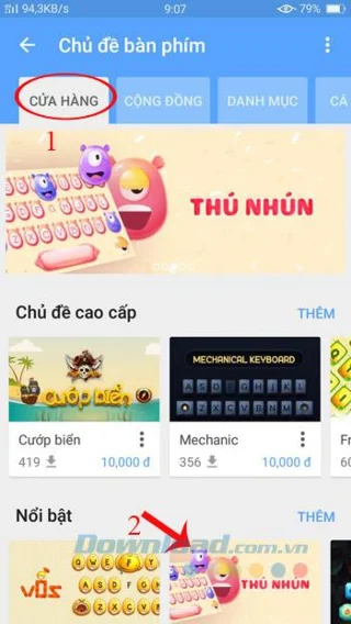 Instructions to change the Laban Key interface