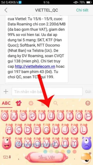 Instructions to change the Laban Key interface