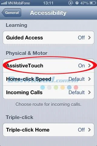 iPhone 및 iPad에서 가상 홈 버튼을 켜는 방법