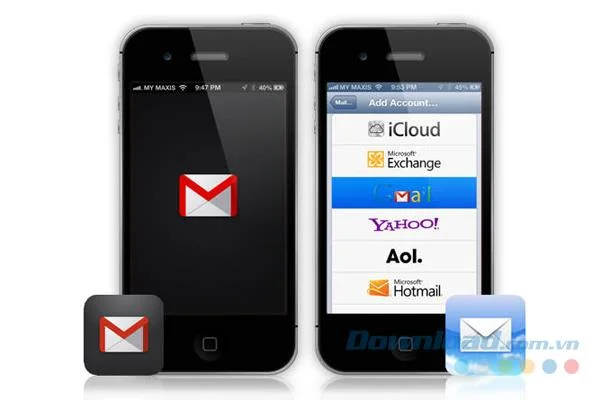 Gmail 로그인 지침, iPhone에서 이메일 관리