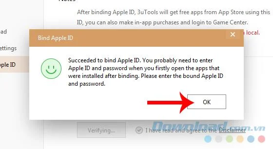Cara masuk dengan akun Apple Anda di 3uTools