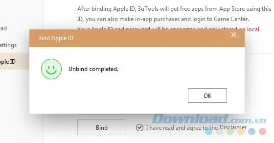 Cara masuk dengan akun Apple Anda di 3uTools