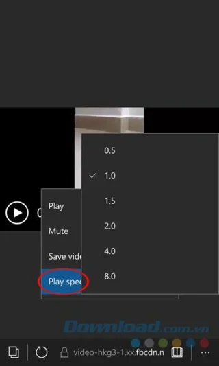 Windows 10 Mobile에서 Microsoft Edge를 사용한 트릭